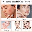 Corretivo Base Stick Coreano 2 em 1 – Cobertura Perfeita 100% Natural [Frete Grátis]