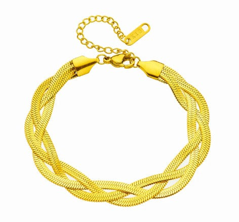 Pulseira Linha Tripla New York - [FRETE GRÁTIS]