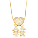 Colar Amor de Mãe Banhado a Ouro 18k - [FRETE GRÁTIS]