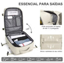 Mochila Ravvo | Viagem e passeio com versatilidade (Frete Grátis)