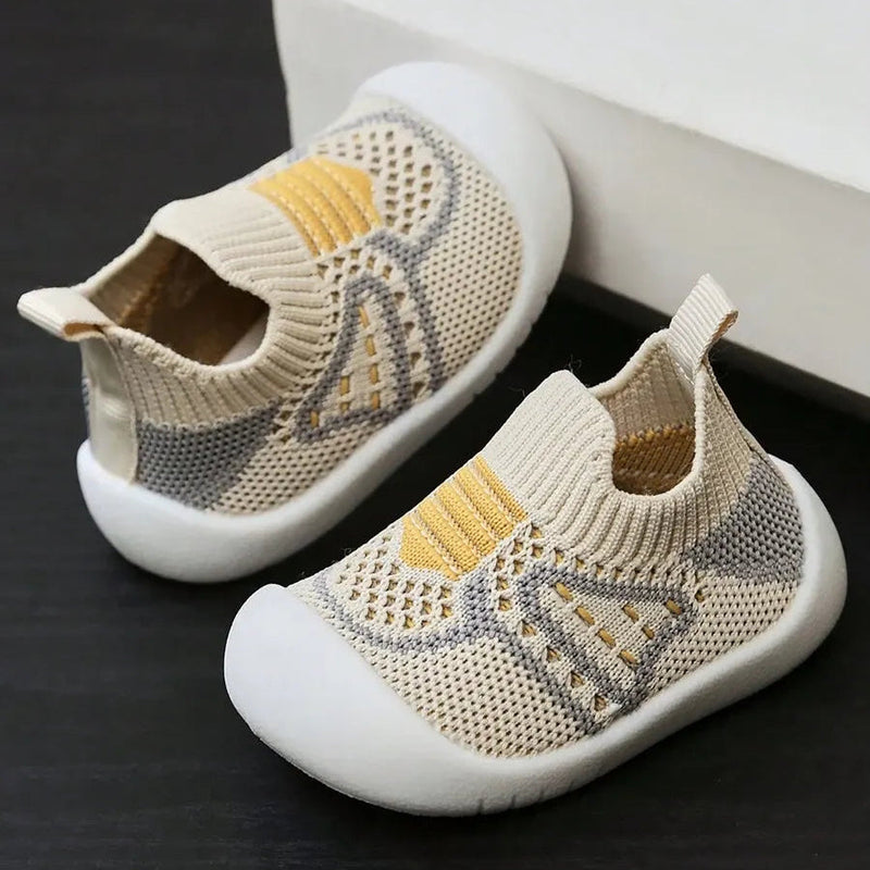 Tênis Meia Infantil Respirável em Malha KickBaby [FRETE GRÁTIS]