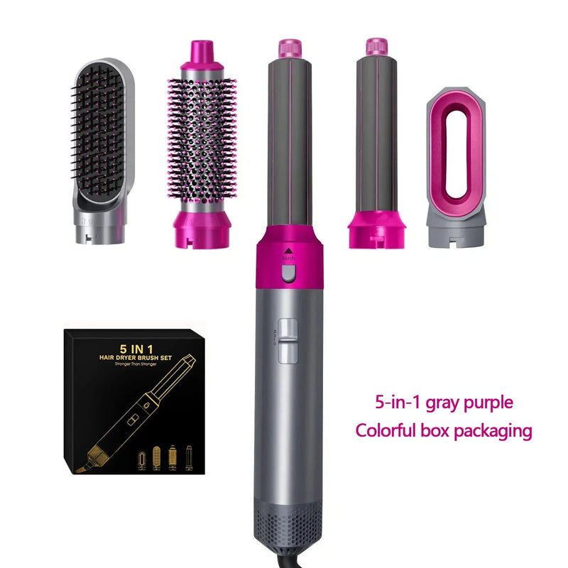 Escova Modeladora 5 em 1 - DeLuxe Hair 2025 - Original [FRETE GRÁTIS]