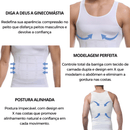 Camisa Masculina de Compressão Ultrafina Fit Shape Pro [FRETE GRÁTIS]