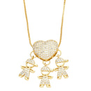 Colar Amor de Mãe Banhado a Ouro 18k - [FRETE GRÁTIS]