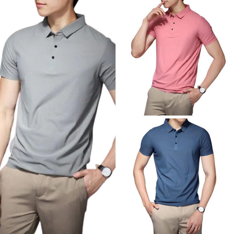 Camiseta Masculina Anti Amassado, Anti Odor e Ultra Confortável [FRETE GRÁTIS]