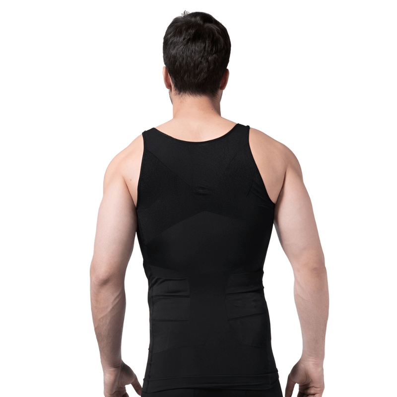 Camisa Masculina de Compressão Ultrafina Fit Shape Pro [FRETE GRÁTIS]
