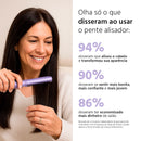 Pente Alisador de Cabelo 5 em 1 Sem Fio InfiniteGlam [FRETE GRÁTIS]