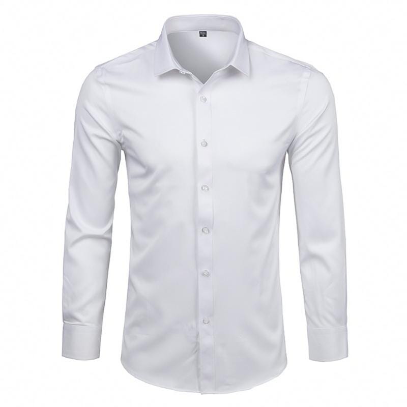 Camisa Social Lisa Conforto Anti Amassado [FRETE GRÁTIS]