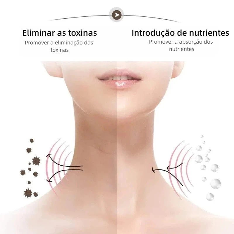 Massageador Facial com Fototerapia Anti-Rugas [FRETE GRÁTIS]