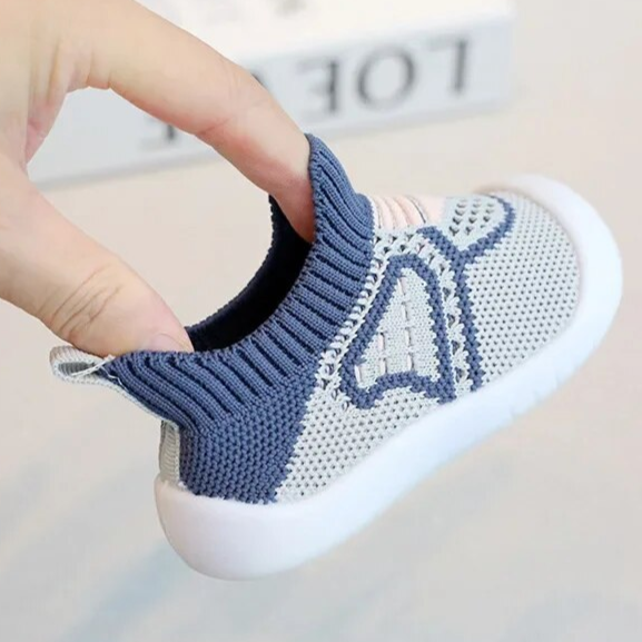 Tênis Meia Infantil Respirável em Malha KickBaby [FRETE GRÁTIS]