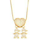 Colar Amor de Mãe Banhado a Ouro 18k - [FRETE GRÁTIS]