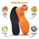 KIT 2 Pares de Palmilha Ortopédica de Gel P.U - Vitalis Sport