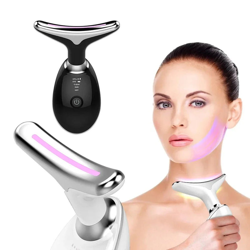 Massageador Facial com Fototerapia Anti-Rugas [FRETE GRÁTIS]