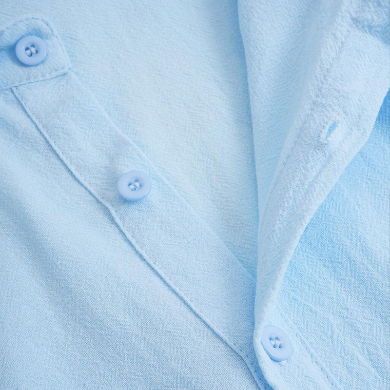 Camisa de Linho Premium Hombre [FRETE GRÁTIS]