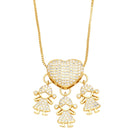 Colar Amor de Mãe Banhado a Ouro 18k - [FRETE GRÁTIS]