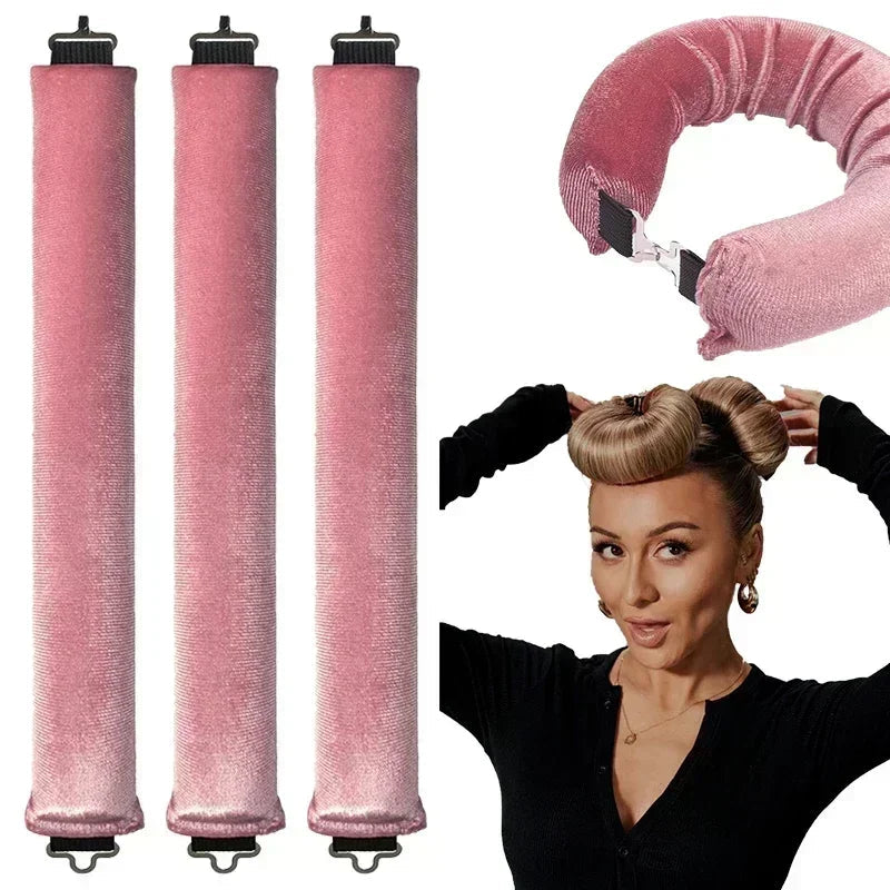 Kit Cachos dos Sonhos – Modelador Sem Calor + Lenço de Cetim [FRETE GRÁTIS]