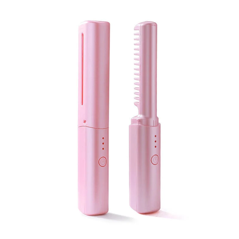 Pente Alisador de Cabelo 5 em 1 Sem Fio InfiniteGlam [FRETE GRÁTIS]